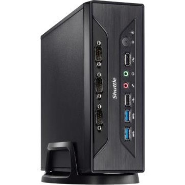 Shuttle XPC XC60J Barebone System - Slim PC - Intel Celeron J3355 2 GHz