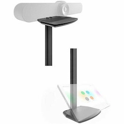 Salamander Designs FPSA/TS1/128 Mounting Shelf for Camera, Video Conferencing Touch Controller, PTZ Camera, Video Conferencing Camera