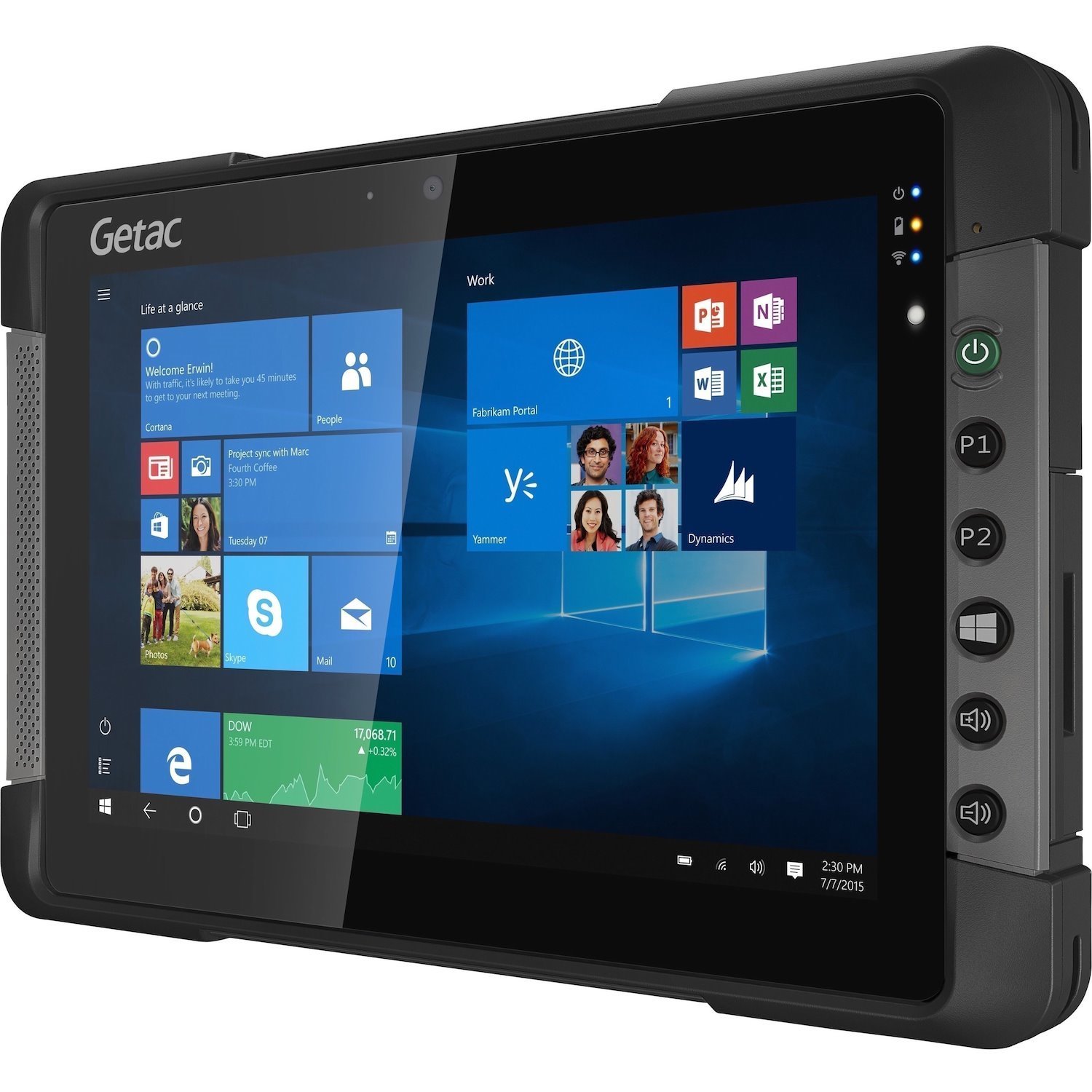 Getac T800G2 Rugged Tablet - 20.6 cm (8.1") WXGA - 4 GB - 128 GB Storage - Windows 10 IoT