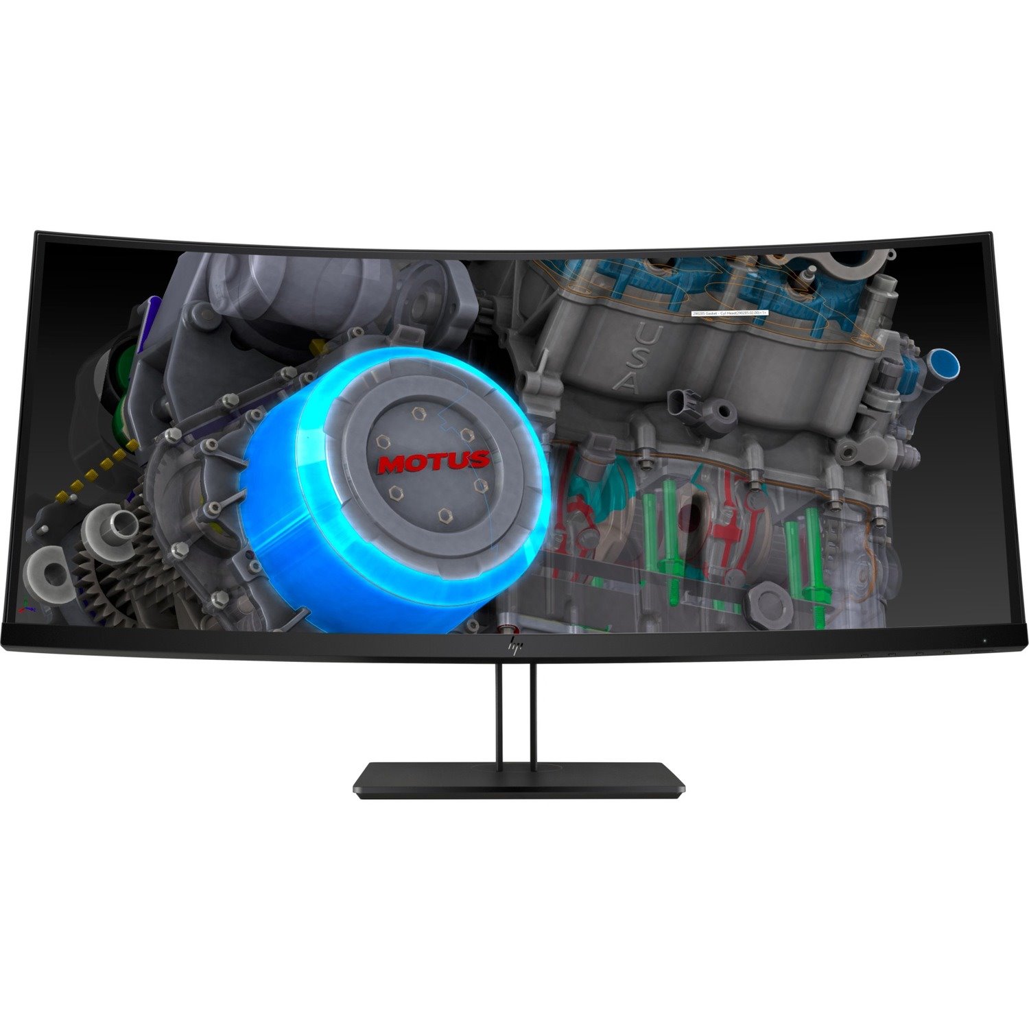 HP Business Z38c UW-QHD+ Curved Screen LCD Monitor - 21:9