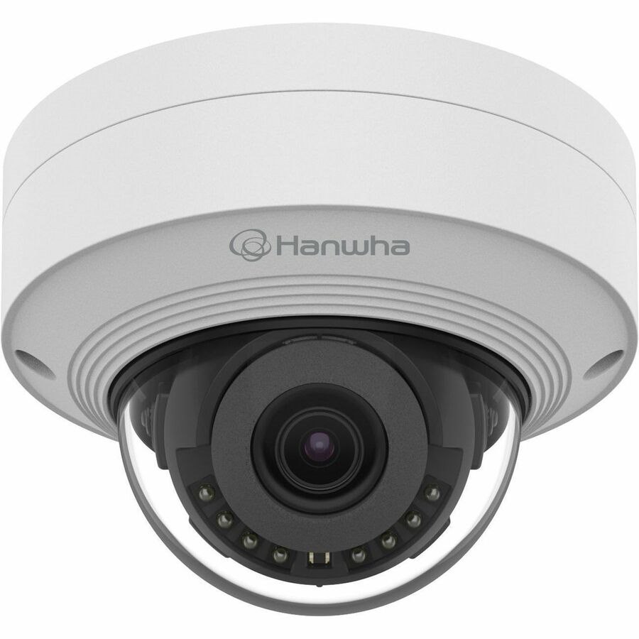 Hanwha QNV-C8011R 5 Megapixel Network Camera - Color - Dome - White