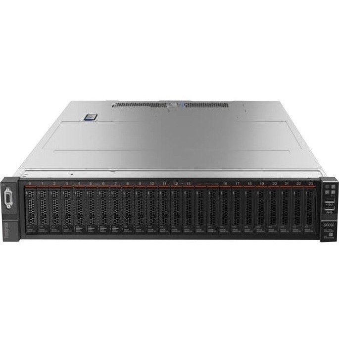 Lenovo ThinkSystem SR650 7X06A0PVEA 2U Rack Server - 1 x Intel Xeon Silver 4208 2.10 GHz - 32 GB RAM - 12Gb/s SAS Controller