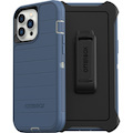 OtterBox Defender Series Pro Rugged Carrying Case (Holster) Apple iPhone 13 Pro Max, iPhone 12 Pro Max Smartphone - Fort Blue