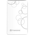Transcend StoreJet 25A3 2 TB Portable Hard Drive - 2.5" External - SATA - White