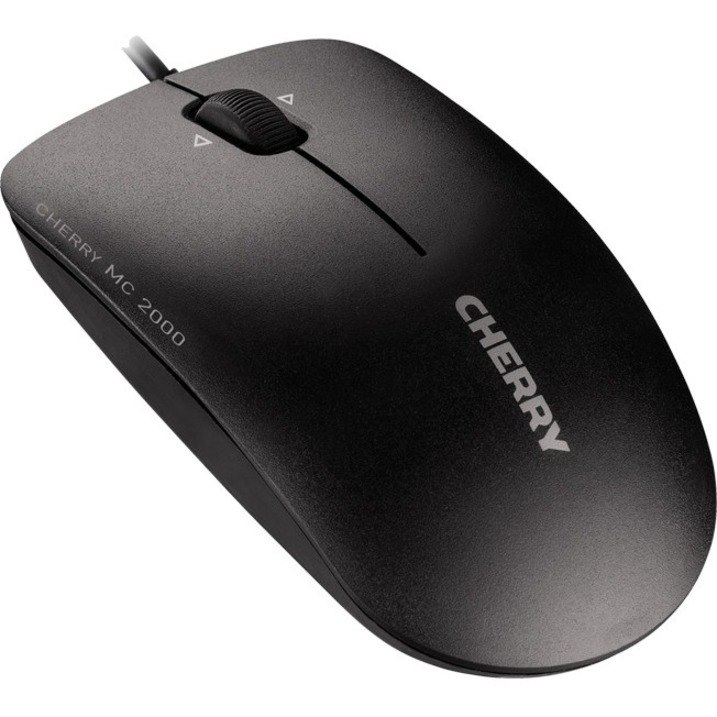 CHERRY MC 2000 Mouse - USB - Infrared - 3 Button(s) - Black