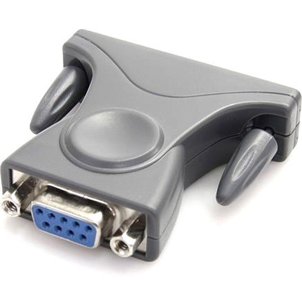 StarTech.com USB to Serial Adapter - 3 ft / 1m - with DB9 to DB25 Pin Adapter - Prolific PL-2303 - USB to RS232 Adapter Cable