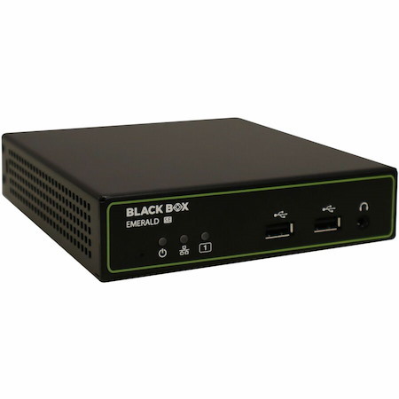 Black Box Emerald SE KVM-over-IP - DisplayPort, USB 2.0, Audio, RJ45