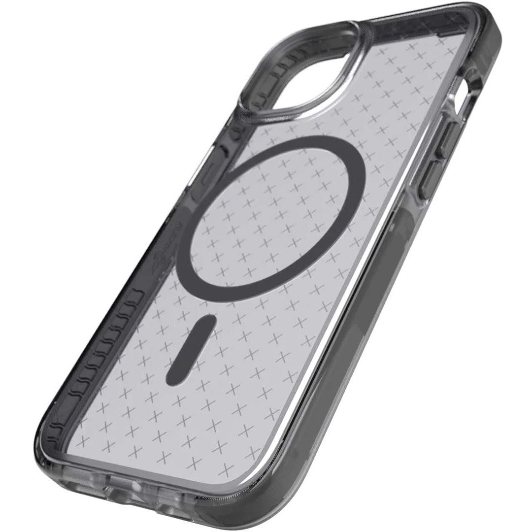 Tech21 Evo Check Case for Apple iPhone 14 Smartphone - Smokey Black