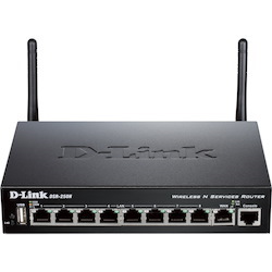 D-Link DSR-250N Wi-Fi 4 IEEE 802.11n  Wireless Integrated Services Router