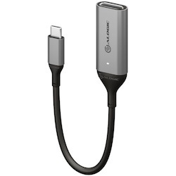 Alogic Ultra 15cm USB-C (Male) to DisplayPort (Female) Adapter - 4K 60Hz