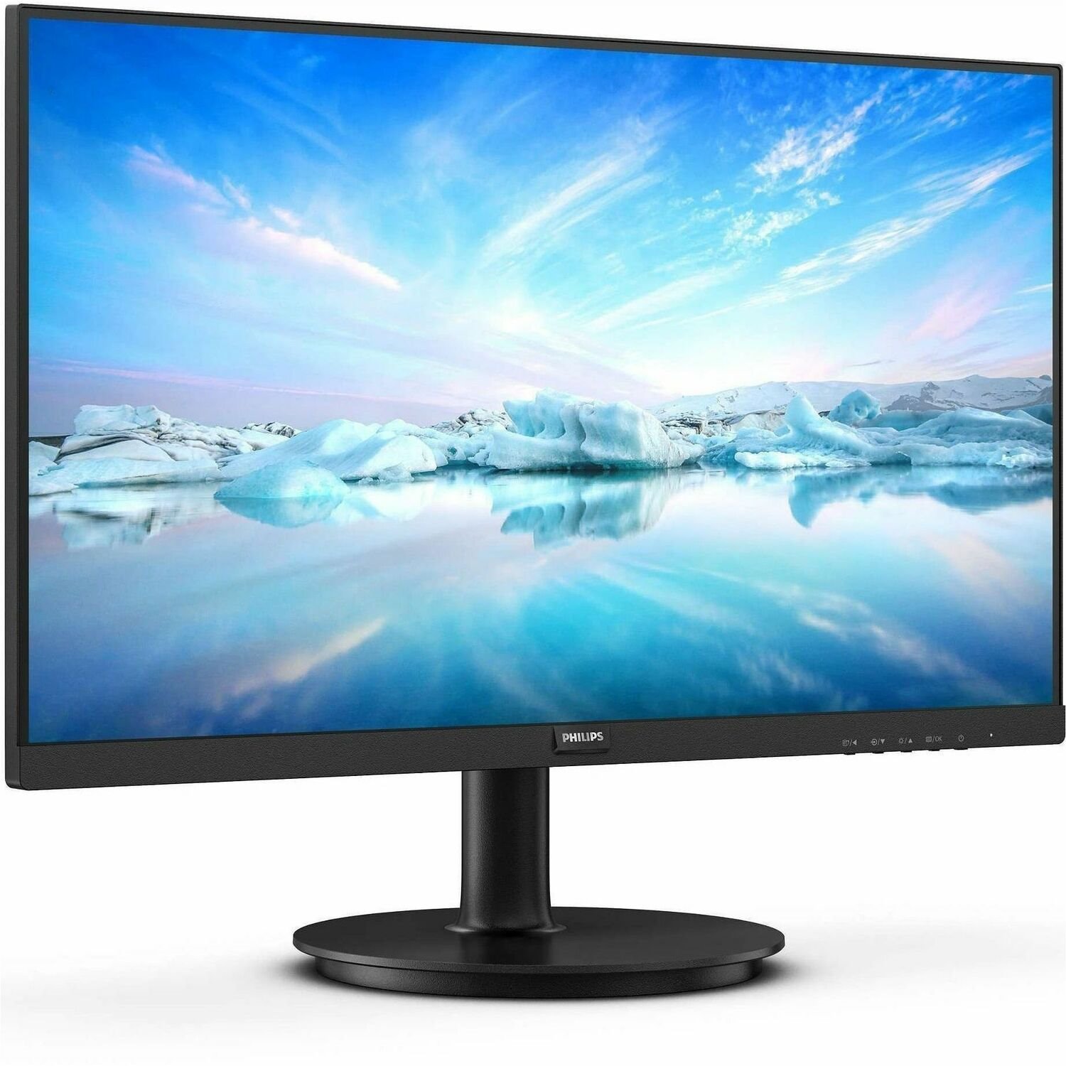 Philips V-line 241V8LBS 24" Class Full HD LED Monitor - 16:9 - Textured Black