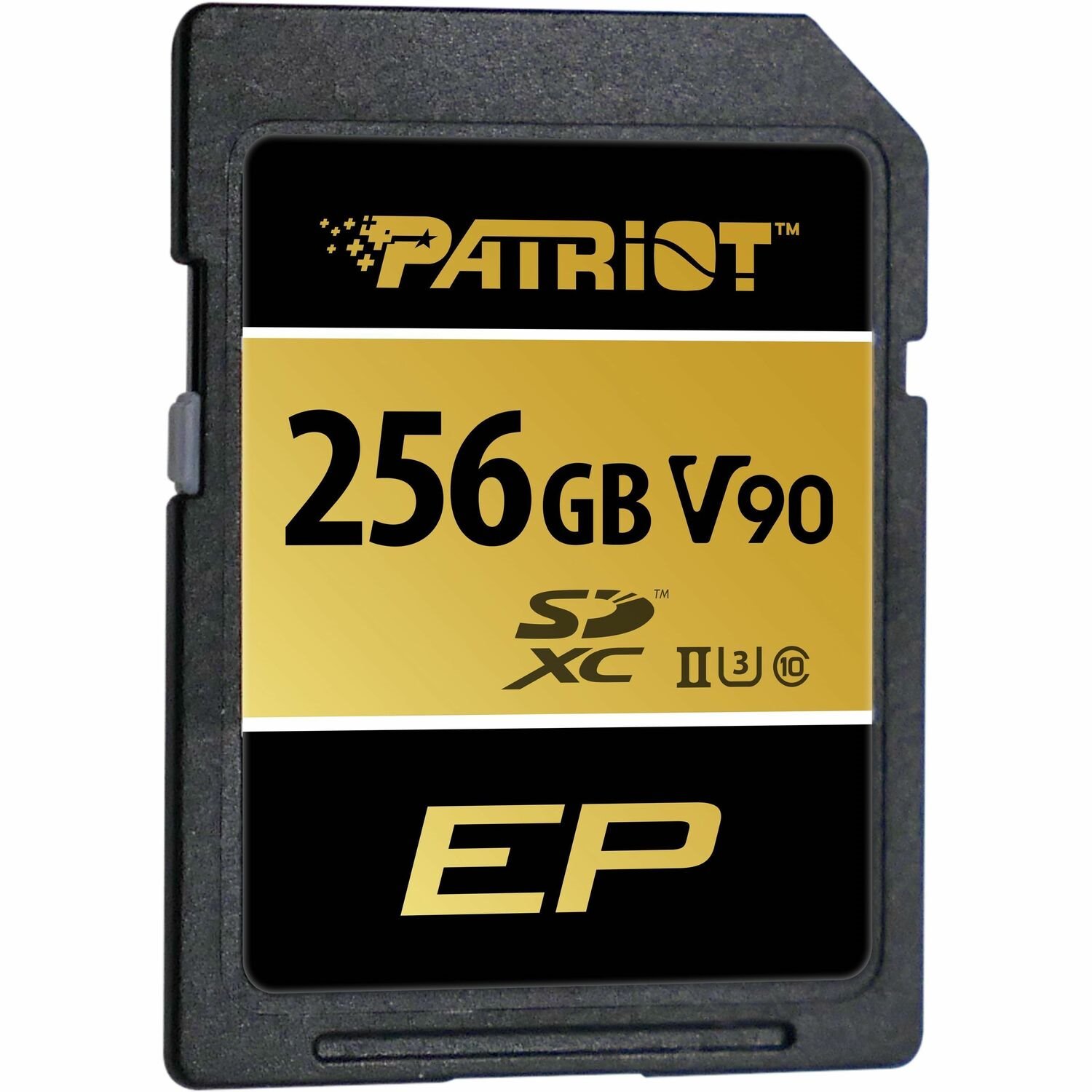 Patriot Memory 256 GB Class 10/UHS-II (U3) V90 SDXC - 1 Pack