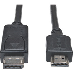 Eaton Tripp Lite Series DisplayPort to HDMI Adapter Cable (M/M), 15 ft. (4.6 m)