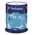 Verbatim CD Recordable Media - CD-R - 52x - 700 MB - 100 Pack Spindle
