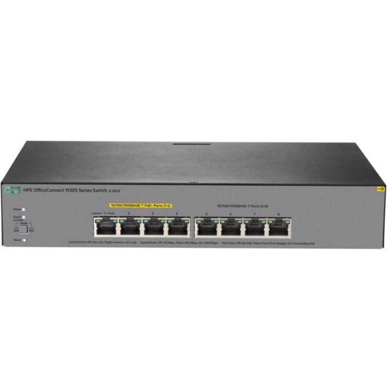 HPE OfficeConnect 1920S 8 Ports Manageable Ethernet Switch