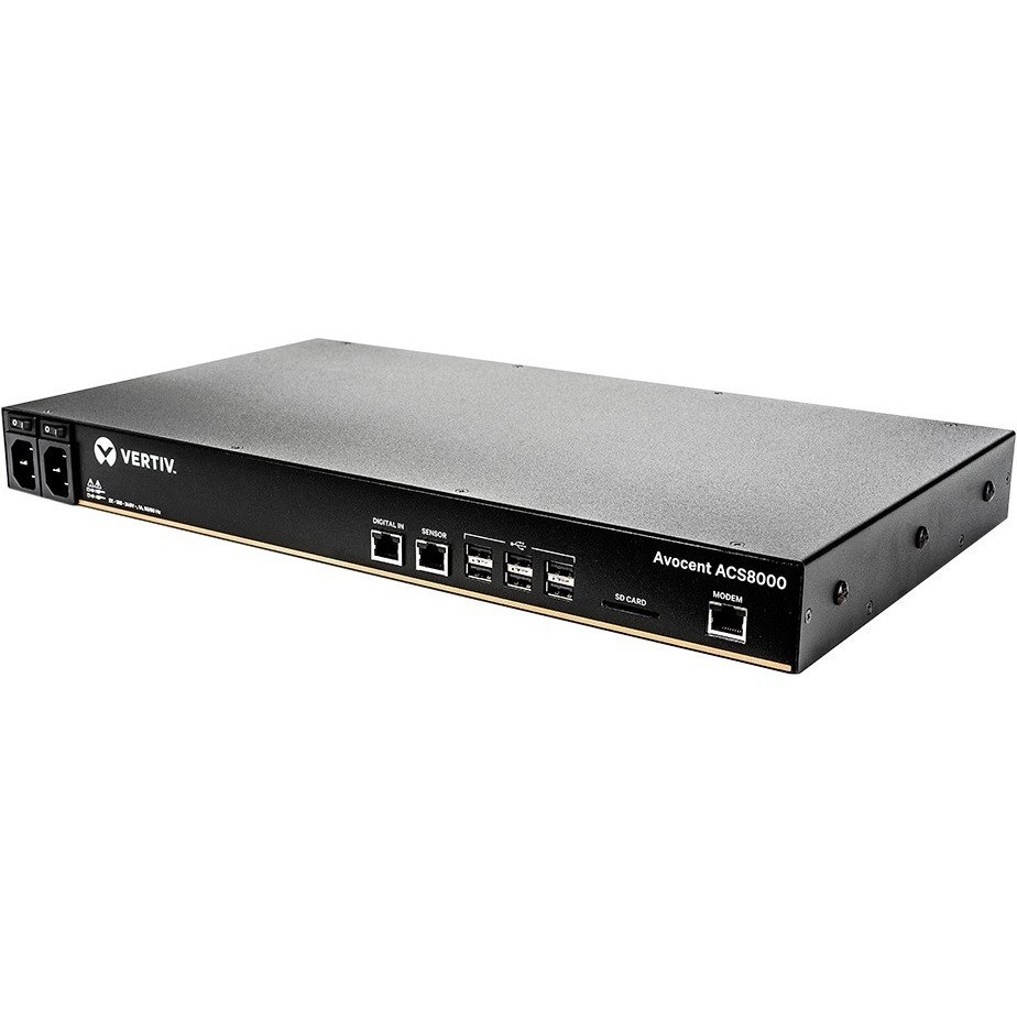 Vertiv Avocent ACS8000 Serial Console - 32 port Console Server | Modem | Dual AC