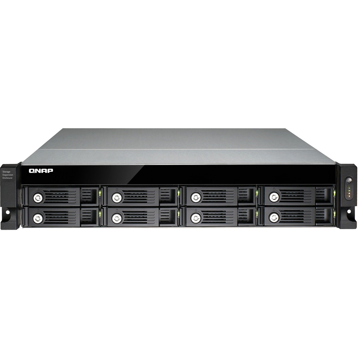 QNAP UX-800U-RP Drive Enclosure - USB 3.0 Host Interface Rack-mountable