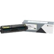 Lexmark Unison Original Standard Yield Laser Toner Cartridge - Yellow - 1 Pack
