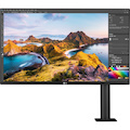 LG UltraFine 32BN88U-B 31.5" 4K UHD LCD Monitor - 16:9 - Textured Black