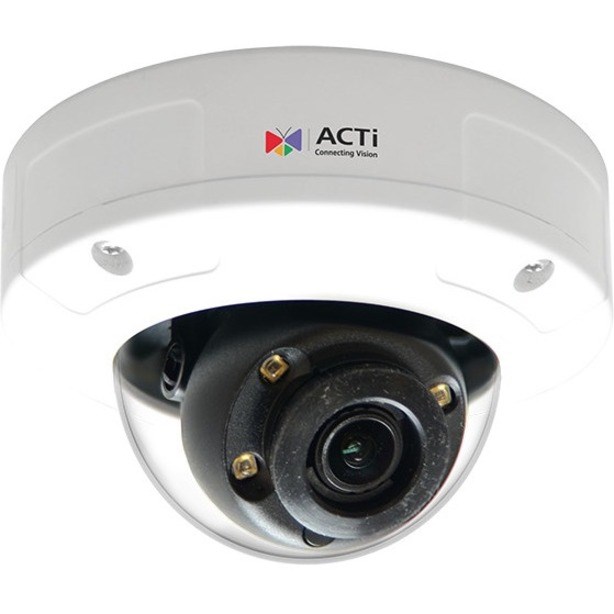 ACTi A96 2 Megapixel Outdoor HD Network Camera - Mini Dome - White