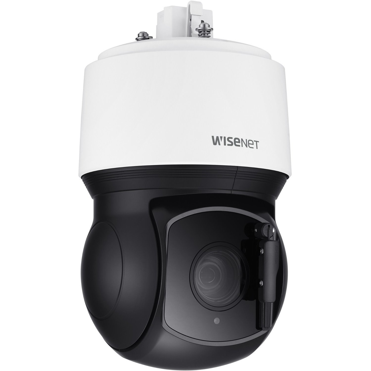 Wisenet XNP-6400RW 2 Megapixel Indoor/Outdoor Full HD Network Camera - Color, Monochrome - Dome - White, Black