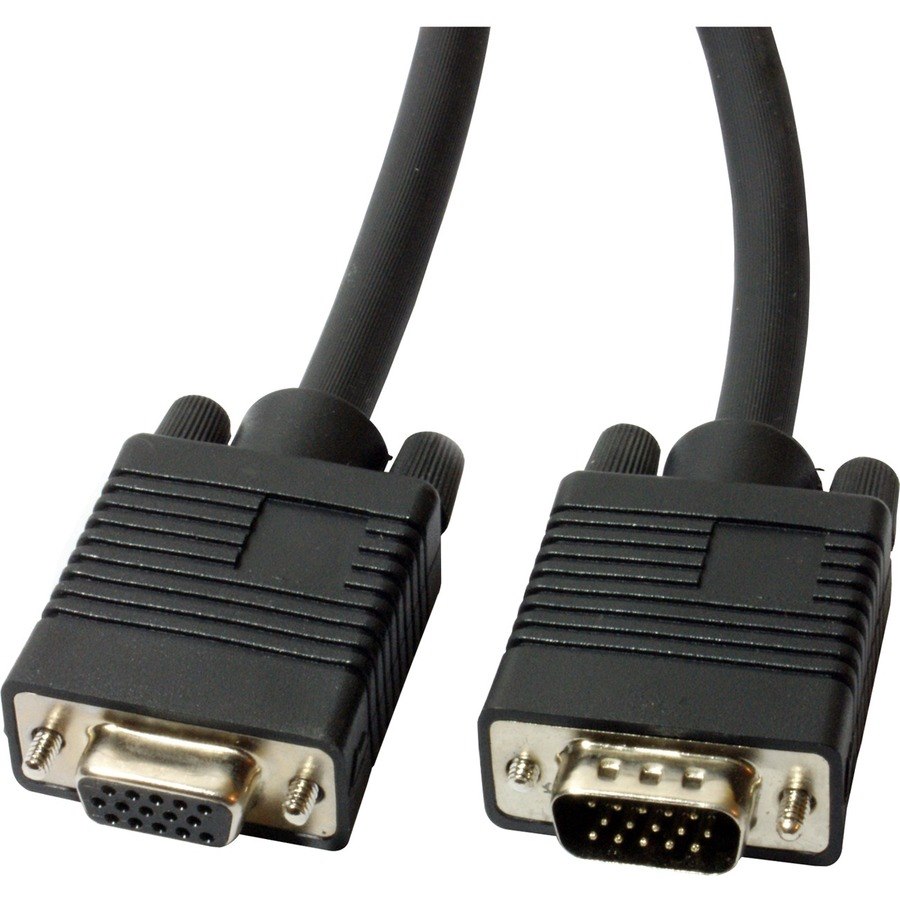 4XEM 6FT High Resolution Coax M/F VGA Extension Cable