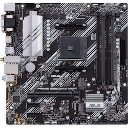 Asus Prime B550M-A (WI-FI) Desktop Motherboard - AMD B550 Chipset - Socket AM4 - Micro ATX