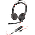 Poly Blackwire 5220 Wired Over-the-head Stereo Headset