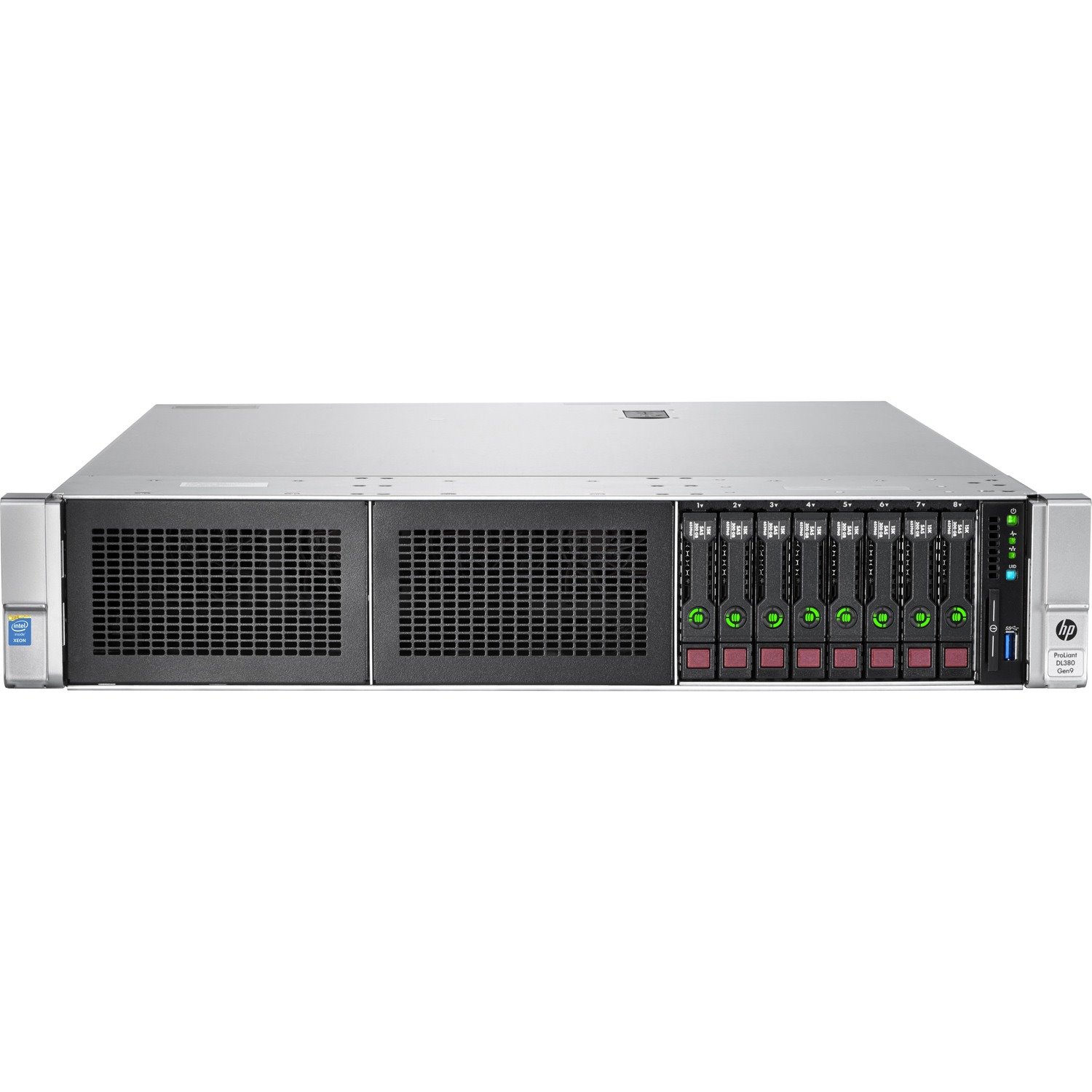 HPE ProLiant DL380 G9 2U Rack Server - 2 x Intel Xeon E5-2690 v3 2.60 GHz - 32 GB RAM - 12Gb/s SAS Controller