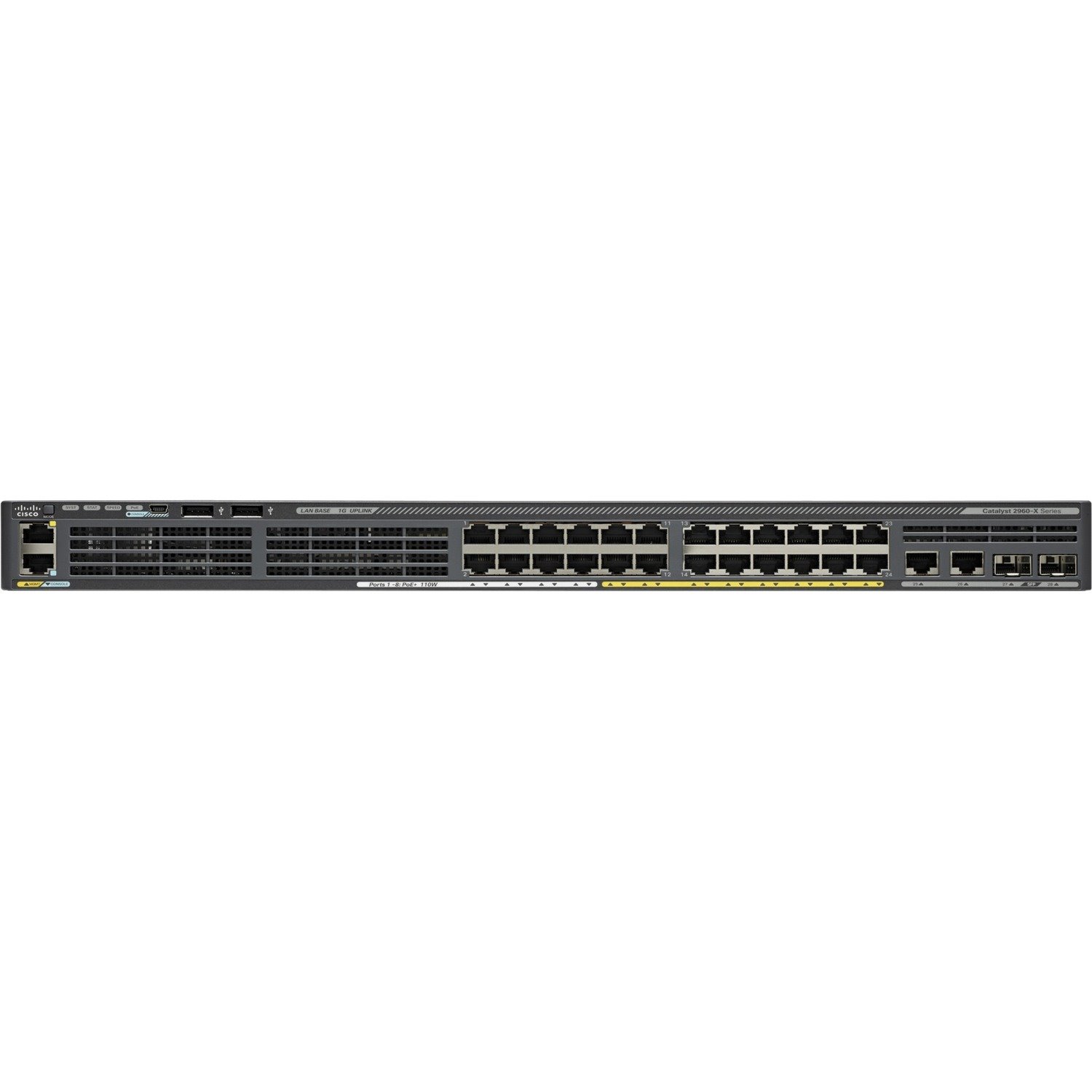 Cisco Catalyst 2960X-24PSQ-L Cool Switch