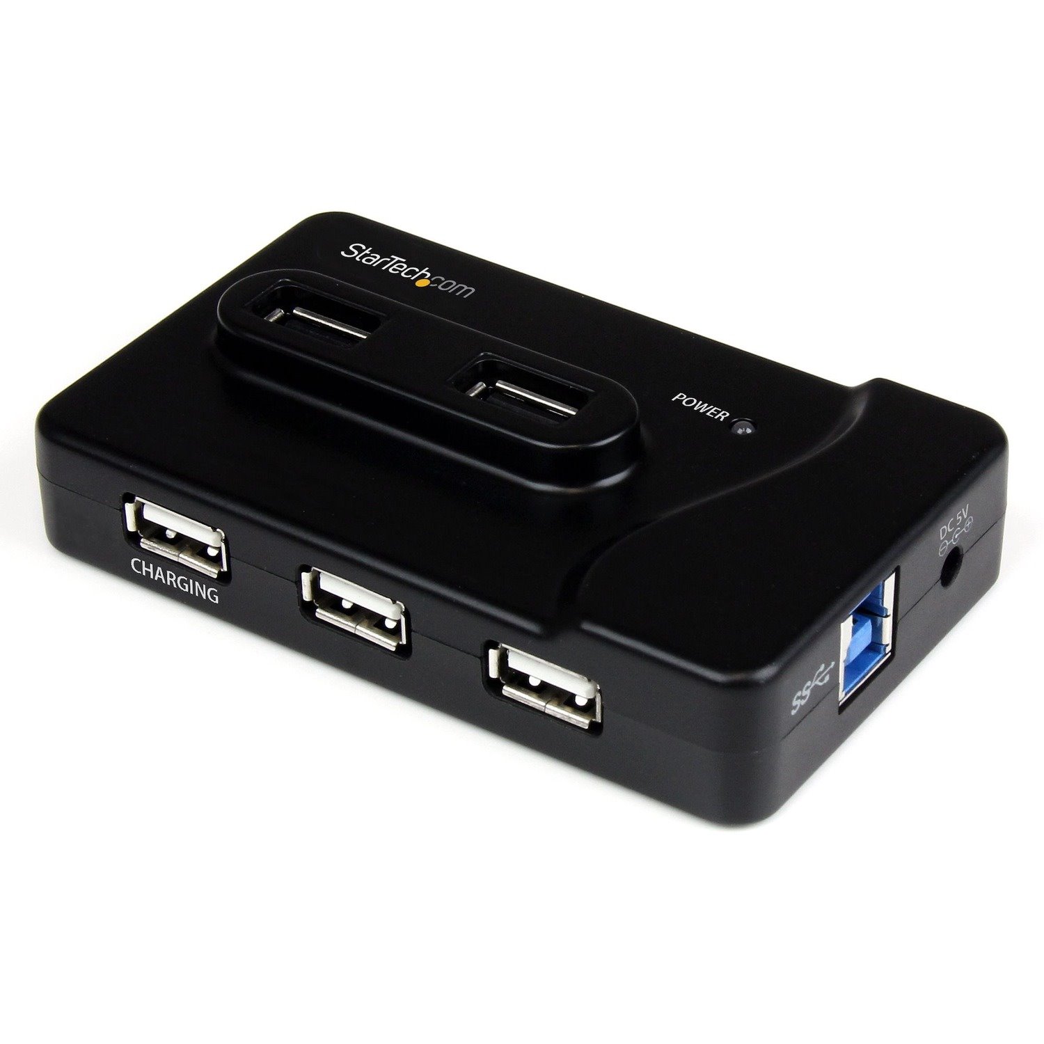 StarTech.com 6 Port USB 3.0 / USB 2.0 Combo Hub with 2A Charging Port &acirc;&euro;" 2x USB 3.0 & 4x USB 2.0