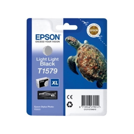 Epson UltraChrome K3 T1579 Original Inkjet Ink Cartridge - Light Grey - 1 Pack