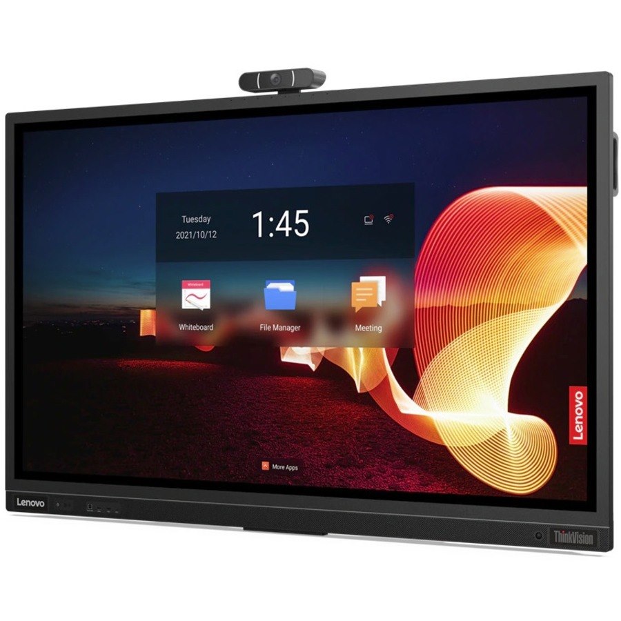 Lenovo ThinkVision T65 165.1 cm (65") LCD Touchscreen Monitor - 16:9 - 8 ms