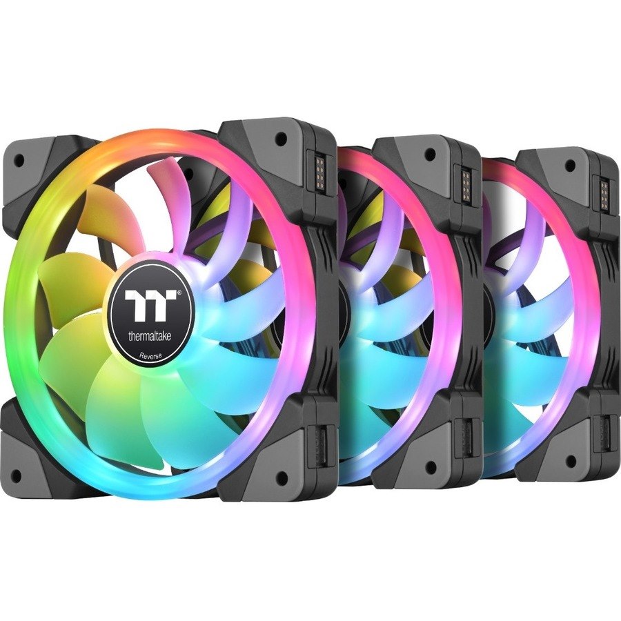 Thermaltake SWAFAN EX 12 RGB PC Cooling Fan TT Premium Edition (3-Fan Pack) - 3 Pack