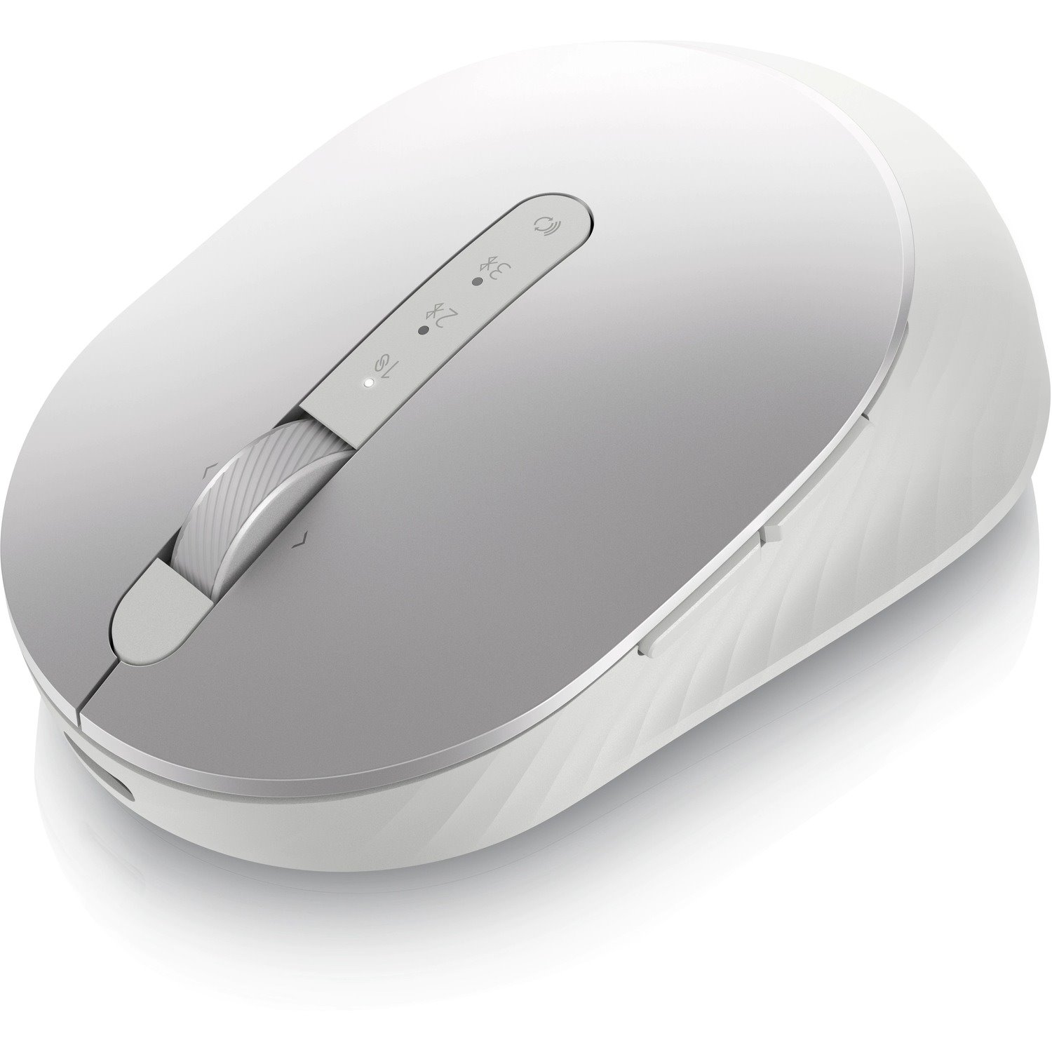 Dell Premier MS7421W Mouse - Bluetooth - USB Type C - Optical - 7 Button(s) - 5 Programmable Button(s) - Platinum Silver