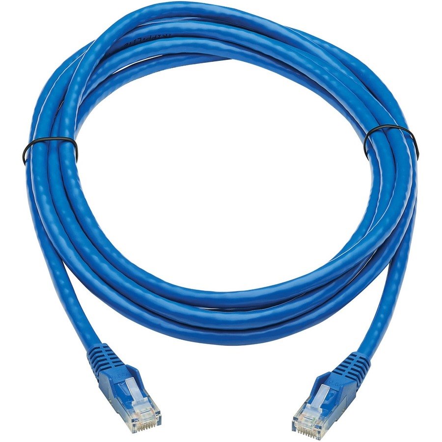 Eaton Tripp Lite Series Cat6 Gigabit Snagless Molded UTP Ethernet Cable (RJ45 M/M), PoE, CMR-LP, Blue, 10 ft. (3.05 m), TAA