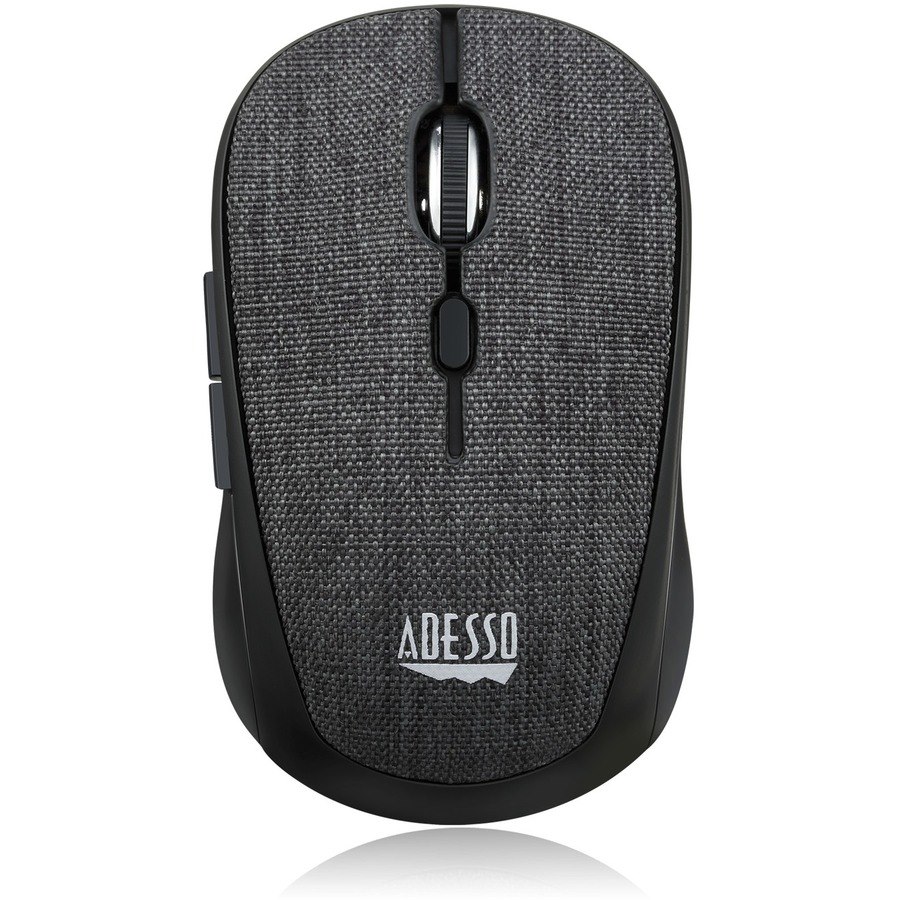 Adesso iMouse S80 Mouse - Radio Frequency - USB - Optical - 6 Button(s) - Black