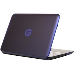 iPearl Blue mCover Hard Shell Case for 11.6" HP Chromebook 11 G2 / G3 Laptop