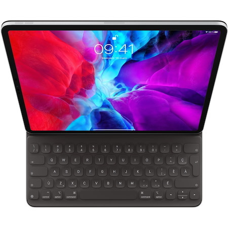 Apple Smart Keyboard Folio Keyboard/Cover Case (Folio) for 12.9" Apple iPad Pro (3rd Generation), iPad Pro (4th Generation) Tablet