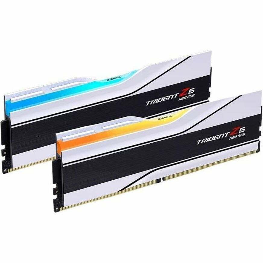 G.SKILL Trident Z5 Neo RGB RAM Module for Motherboard - 64 GB (2 x 32GB) - RGB - DDR5-6000/PC5-48000 DDR5 SDRAM - 6000 MHz - CL36 - 1.35 V