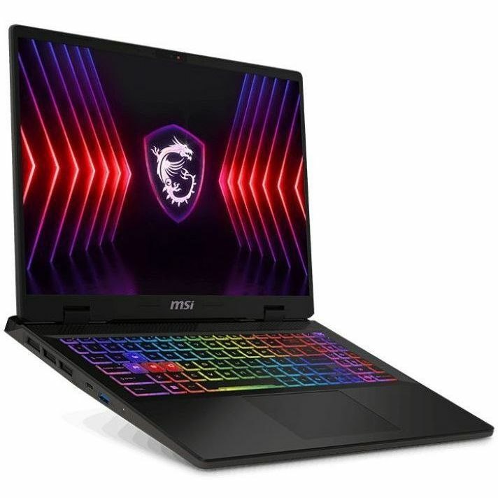 MSI Sword 16 HX B13V SWORD 16 HX B13VGKG-600AU 16" Gaming Notebook - Full HD Plus - Intel Core i7 13th Gen i7-13700HX - 16 GB - 1 TB SSD - Cosmos Gray