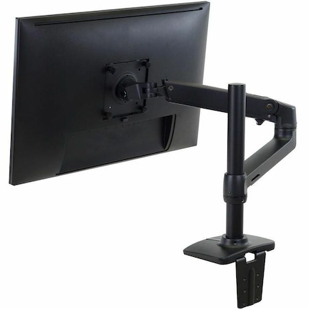 Ergotron Mounting Arm for Monitor, Display, TV, LCD Display - Matte Black