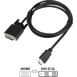 VisionTek HDMI / DVI-D Bi-Directional Cable 6ft (M/M)