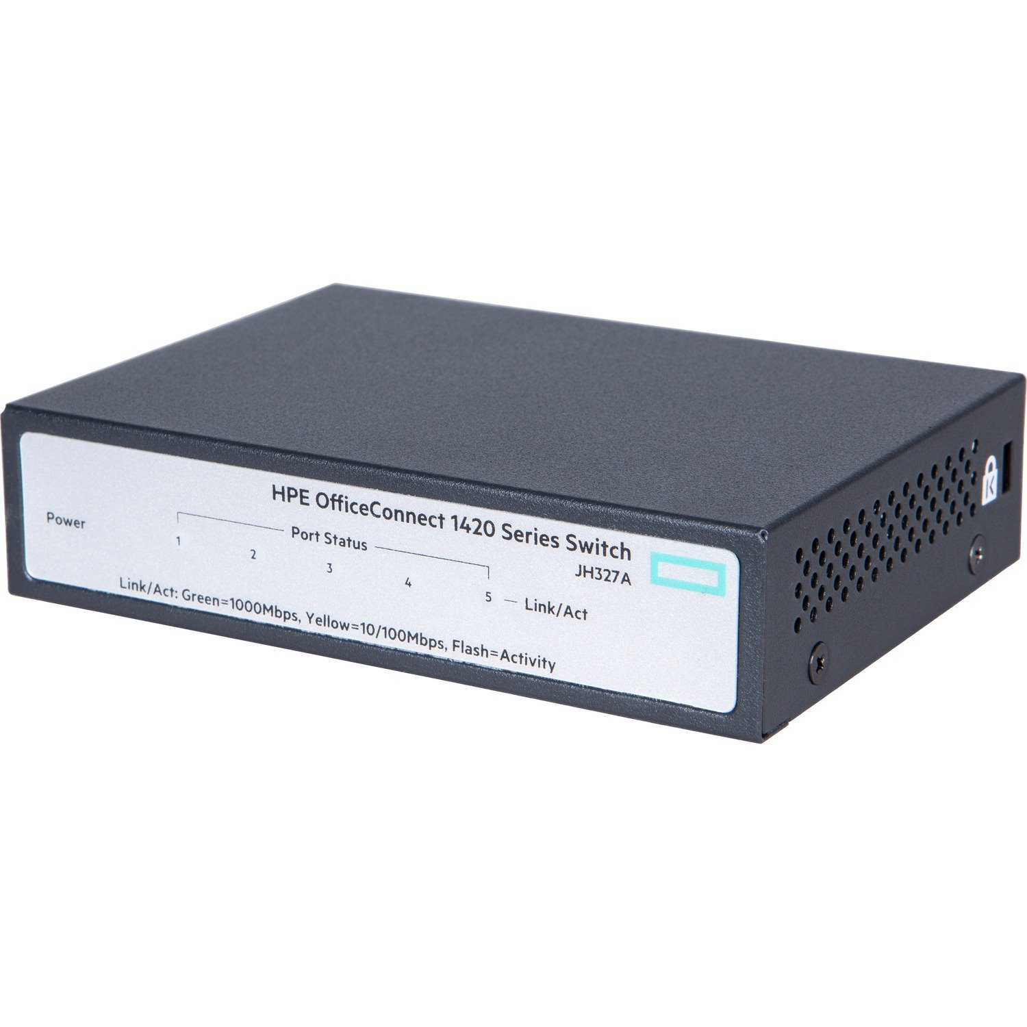 HPE OfficeConnect 1420 1420 5G 5 Ports Ethernet Switch - Gigabit Ethernet - 10/100/1000Base-TX