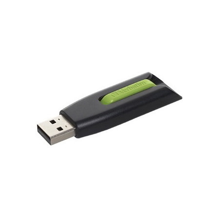 Verbatim Store 'n' Go V3 16 GB USB 3.0 Flash Drive - Green, Black