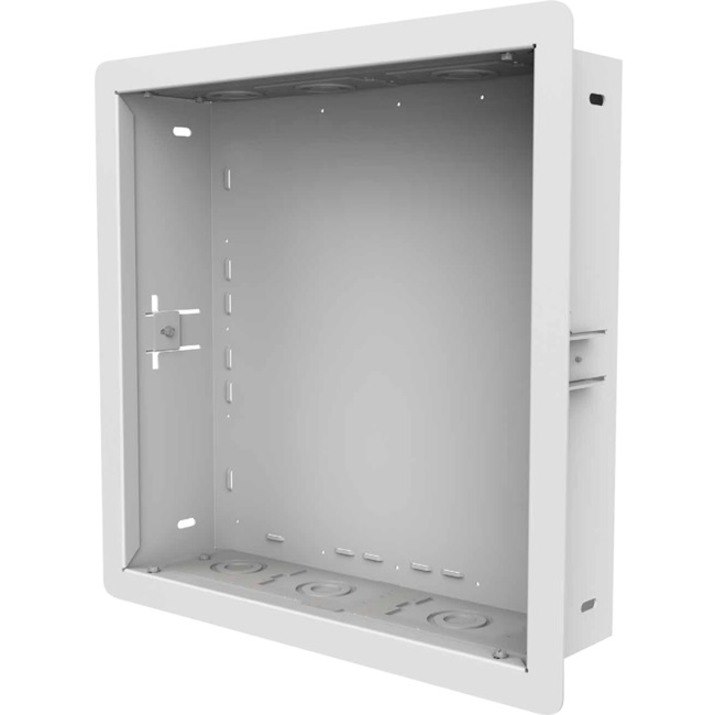 14"x14" In-Wall Box for Recessed Power and AV Components with optional Surge Protector