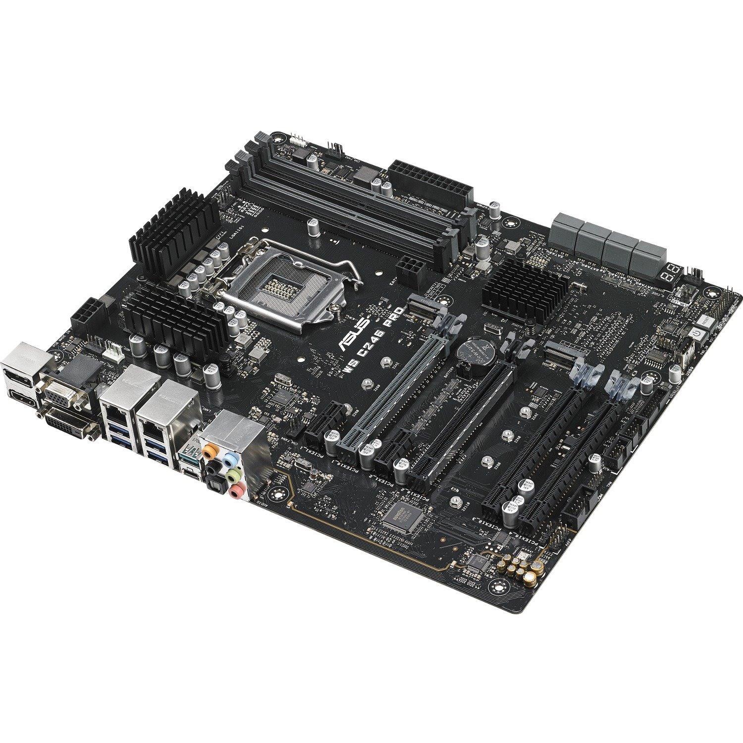Asus WS C246 PRO Workstation Motherboard - Intel C246 Chipset - Socket H4 LGA-1151 - Intel Optane Memory Ready - ATX