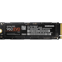 Samsung 960 EVO MZ-V6E250BW 250 GB Solid State Drive - M.2 Internal - PCI Express (PCI Express 3.0 x4)