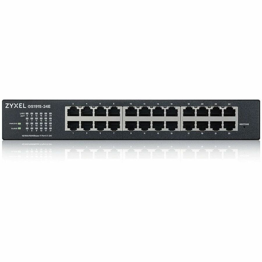 ZYXEL GS1915 GS1915-24E 24 Ports Manageable Ethernet Switch - Gigabit Ethernet - 10/100/1000Base-T