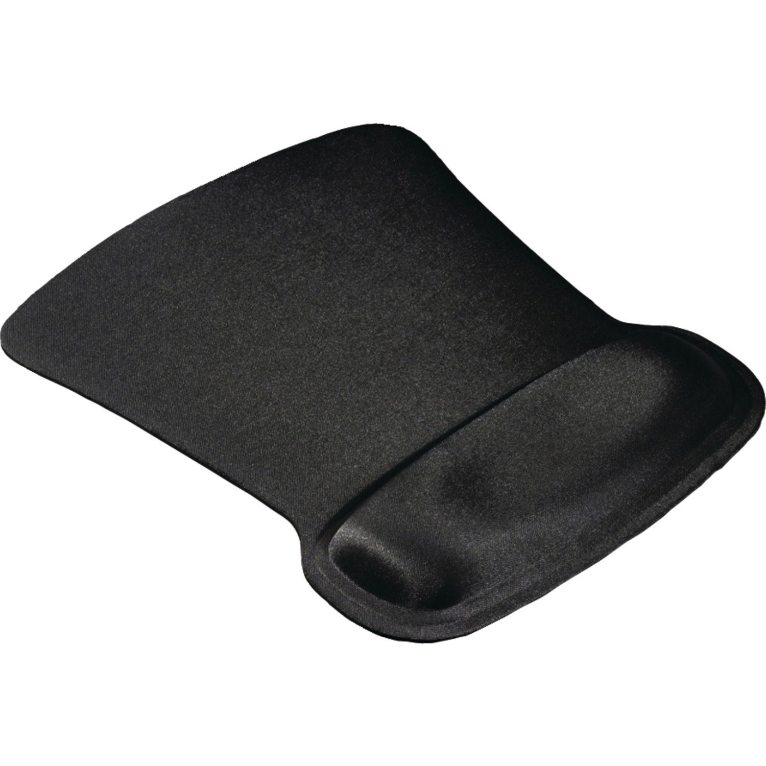 Allsop Ergoprene Gel Mouse Pad with Wrist Rest - Black - (30191)